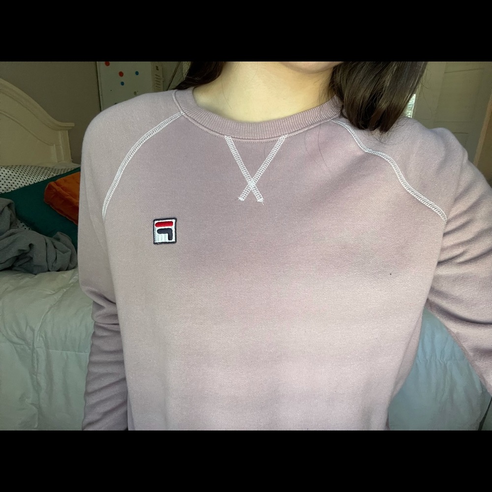 Light purple Fila crewneck